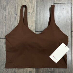Lululemon NWT Align Tank Top *Light Support, A/B Cup Lava Cake